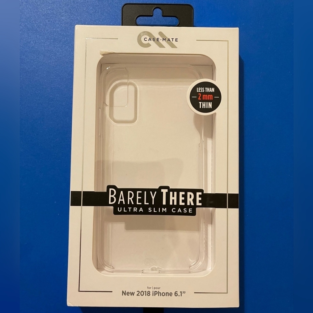 iPhone XR - Casemate Barely There Ultra Slim Case (CLEAR]
